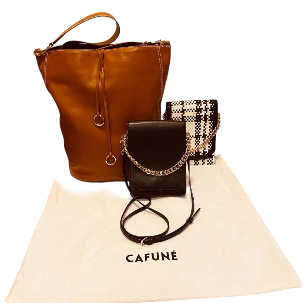 Bundle Of 3 Cafune Bags- Mixed Styles- Preowned